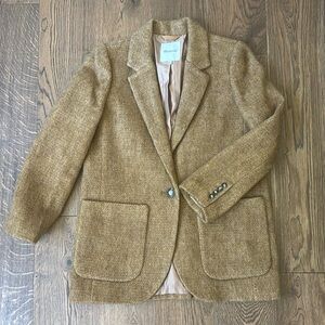 Madewell The Larsen Blazer in Bouclé (never worn)